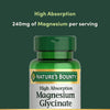 Nature’s Bounty High Absorption Magnesium Glycinate 240 mg Capsules, 120 ct - Image 3