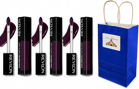 BIG TOP DEALS USA Lipstick 3-Pack, Royal Amethyst, Satin Finish, Brightening, Longwear
