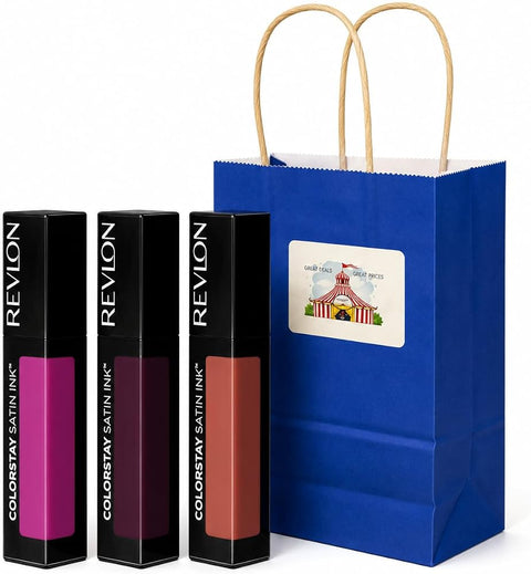BIG TOP DEALS USA Lipstick Set, Bold Red, Longwear
