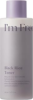 I’M from Black Rice Toner, Hydrating Milky Face Toner with Fermented Black Rice Extract & Ceramides, Lightweight Soothing Toner for Dry & Sensitive Skin, Korean Skincare, 5.07 fl. Oz
