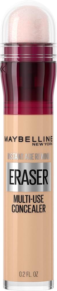 Maybelline Instant Age Rewind Eraser Dark Circles Treatment Multi-Use Concealer, 120, 1 Count (Packaging May Vary)