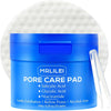 Mrlilei BHA Salicylic Acid Toner Pads with Pore Care, Dual-Textured Exfoliating Pads with Glycolic Acid & Niacinamide, Daily Facial Skincare for All Skin Types, 70 Pads + 4 Trial Pads