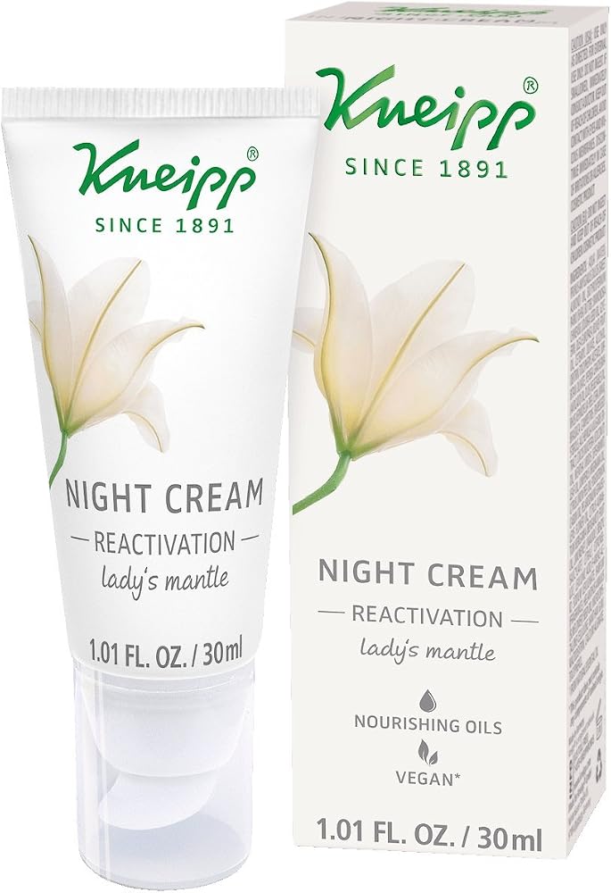 Kneipp 24 Hour Night Face Moisturizer Cream, 1.01 Fl oz - Image 1
