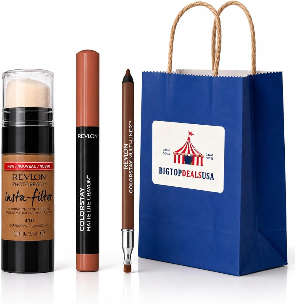 BIGTOPDEALSUSA Natural Glow Makeup Set, Brightening