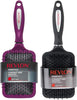 Revlon Straight & Smooth Soft Touch Paddle Hair Brush Set, Black + Berry - Image 1