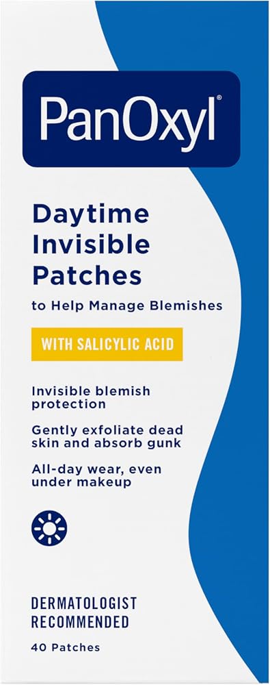 Panoxyl Daytime Invisible Patches, Salicylic Acid, 20 Large & Small - Personal Care