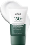 Anua Heartleaf Silky Moisture Mild Sunscreen, Broad Spectrum SPF 50+ with Moisturizing Formula, Lightweight Korean Sunscreen, Natural finish, Vegan, korean skin care 50ml / 1.69 fl. oz.