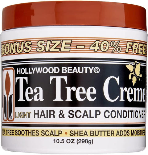 Hollywood Beauty Tea Tree Creme Conditioner 10.5 Ounce (Pack of 3)
