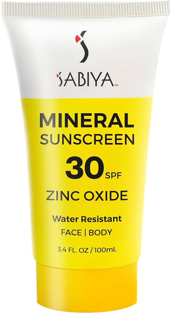 In The Sun Mineral Sunscreen SPF 30, Broad Spectrum Zinc Oxide, Daily Sun Protection for Face and Body, Lightweight Formula with SeaSolution™, 3.4 oz - Personal Care