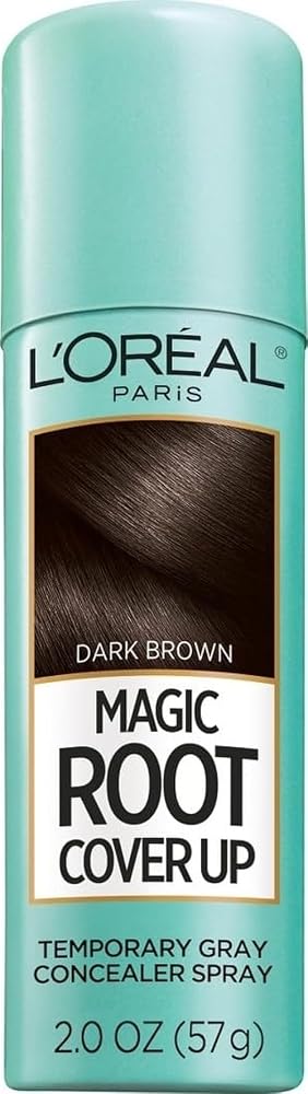 L'Oreal Paris Magic Root Gray Hair Cover Up, Dark Brown, 2 oz - Personal Care