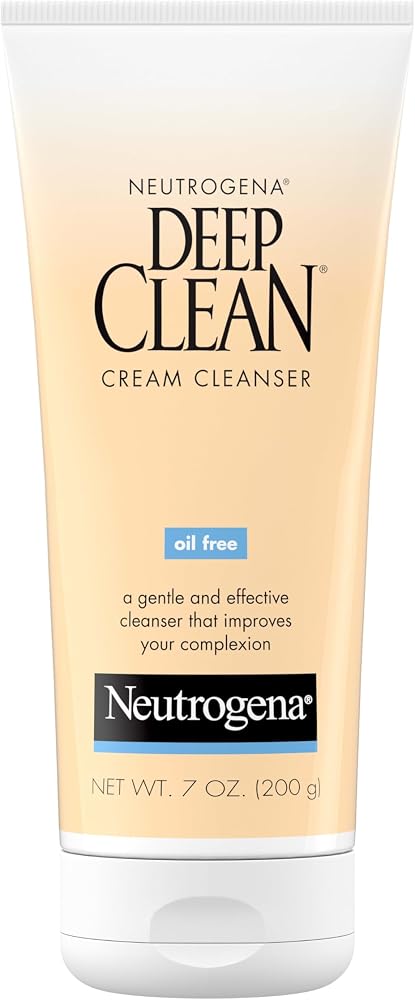 Neutrogena Deep Clean Facial Cream Cleanser, 7 fl. oz - Personal Care