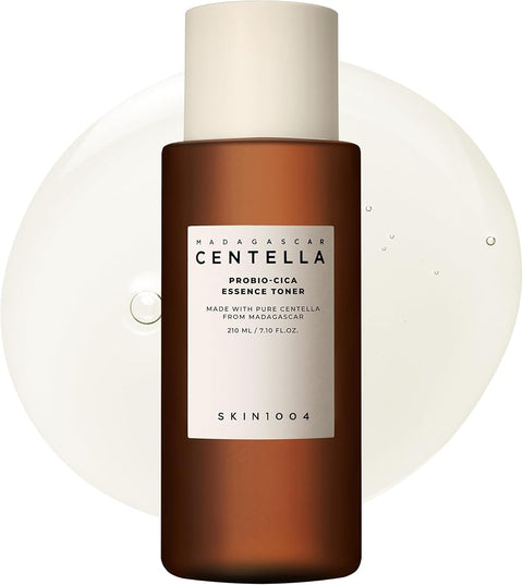 Skin1004 Probio-Cica Essence Toner 7.10 fl.oz, 210ml, Korean Hydrating Face Toner with Fermented Centella Asiatica & 5 Types of Hyaluronic Acid, Soothing Facial Toner Essence, Daily Korean Skin Care