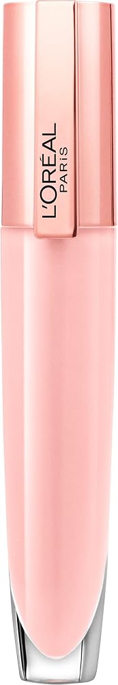 L'Oreal Paris Glow Paradise Hydrating Tinted Lip Balm-in-Gloss with Pomegranate Extract & Hyaluronic Acid, Ultra-Gentle, Non-Sticky Formula, Celestial Blossom, 0.23 fl oz