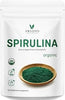Organic Spirulina Powder, Natural Green Superfood(8 oz)