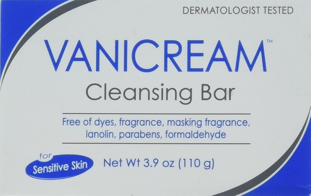 Vanicream Cleansing Bar, Fragrance Free, Unscented - Personal Care
