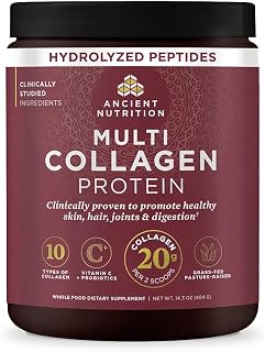 Ancient Nutrition Multi Collagen Protein, Hydrolyzed Peptides, Unflavored
