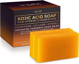 Valitic Kojic Acid Soap for Hyperpigmentation with Turmeric - Personal Care