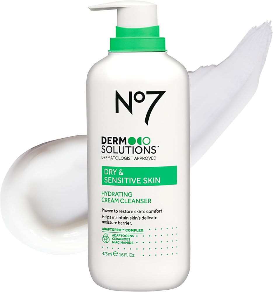 No7 Derm Solutions Hydrating Facial Cleanser, 16 Fl Oz - Personal Care