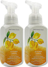 Bath and Body Works Kitchen Lemon Gentle Foaming Hand Soap (2 pack), 8.75 fl oz / 259 mL Each - Personal Care