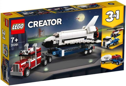 LEGO Creator 3in1 Shuttle Transporter 31091 Building Kit (341 Pieces)