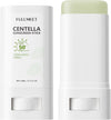 Sunscreen Stick with Centella, Sunscreen Stick SPF50+ PA++++, Soothing, Moisturizing, No White Cast, Matte Sun Stick Broad Spectrum Sunblock Stick for Face & Body, 0.71 OZ