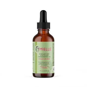 Mielle Organics Rosemary Mint Hair Oil with Biotin, 2 oz