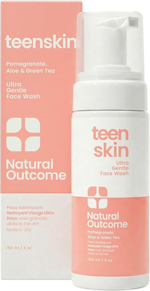 Natural outcome Teen Skin Ultra Gentle Kids Face Wash, 5 oz - Personal Care