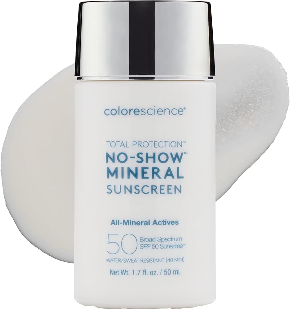 Colorescience No-Show Mineral Sunscreen, SPF 50, 1.7 Fl Oz - Personal Care
