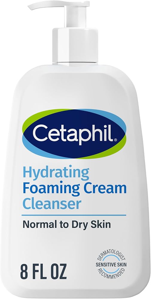 Cetaphil Cream to Foam Face Wash Hydrating Cleanser, 8oz - Personal Care