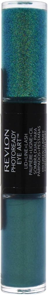 Revlon PhotoReady Eye Art Lid+Line+Lash, Green Glimmer/010