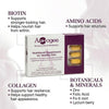 Aphogee Nutritional Supplement for Healthy Hair – Biotin, Vitamins & Minerals with MSM, Co - Image 2
