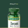 Nature’s Bounty Iron 65mg, 325mg Ferrous Sulfate, 100 Tablets - Image 4