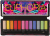 BYS Eyeshadow Palette Tin with Mirror and Applicator 12 Shades (1, Euphoria)