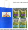 Big Top Deals USA Blue Paper Bag Custom Bundle – Snaps Veggie Chips Zesty Ranch & Mango Ch - Image 2