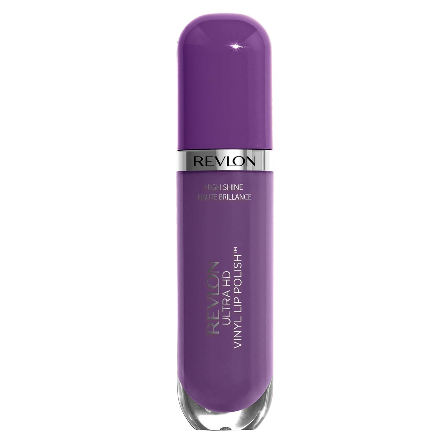 Revlon Ultra HD Vinyl Lip Polish, Liquid Lipstick, Game On, Violet Gloss - 945 Game On