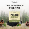 Pine Tar Soap – Natural Pine Tar Soap Bar for Men – Cleansing Bar for Acne, Eczema, Psoria - Image 2