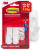 Command Small Utility Hooks, White, 2-Hooks (17002ES) - Image 1
