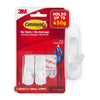 Command Small Utility Hooks, White, 2-Hooks (17002ES) - Personal Care