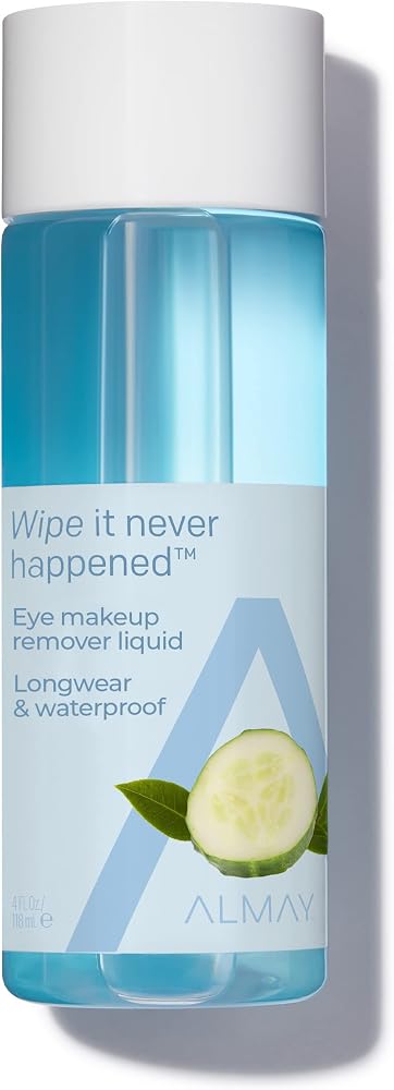Almay Longwear & Waterproof Eye Makeup Remover Liquid, 4 fl oz
