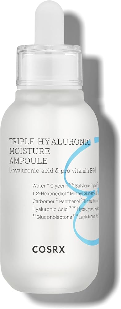 Cosrx 3X Hyaluronic Acid Moisture Ampoule For Dry Skin, 1.35 fl.oz - Personal Care