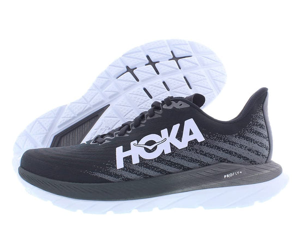 HOKA ONE ONE Mach 5 Womens Shoes Size 8, Color: Black/Castlerock