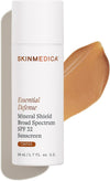 Skinmedica Essential Defense Mineral Shield SPF 32 Tinted Sunscreen for Face. This Lightweight, Facial Sunscreen is Ideal for Oily and/or Combination Skin, NEW PACKAGING, 1.7 Oz