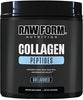 Raw Form Collagen Peptides Powder, 1LB (454 g) - Unflavored, Single Ingredient, Grass-Fed, Hydrolyzed, Non-GMO, Gluten-Free, Keto, Pure Collagen Protein Supplement - 60 Servings