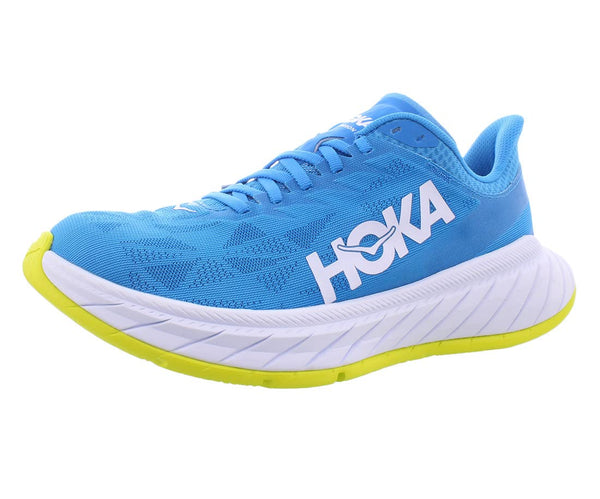 HOKA ONE ONE Carbon X 2 Women's Shoes, Diva Blue Citrus, 11 M US