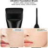 2 Pcs Makeup Brush Cleaner Mat Travel Size Portable Silicone Cleaning Tool for Brushes,Pow - Image 3