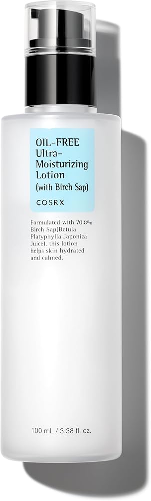 Cosrx Oil Free Lotion with Birch Sap, Acne Facial Moisturizer, 3.38 fl oz - Personal Care