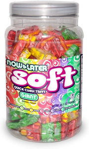 Now & Later Soft Assorted Candy, 38.1 Ounce Jar