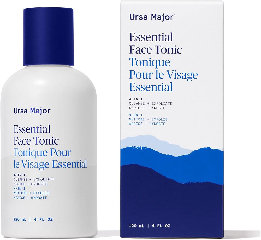 Ursa Major Essential Face Tonic | 4-in-1 Daily Face Toner | 4 oz - Personal Care