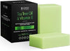 Tea Tree Oil & Vitamin E Soap Bar - Advanced Deep Cleansing, Exfoliation & Protective Care Face & Body Wash - Natural Korean Cold-Pressed Formula with Shea Butter, Coconut & Peppermint Oil