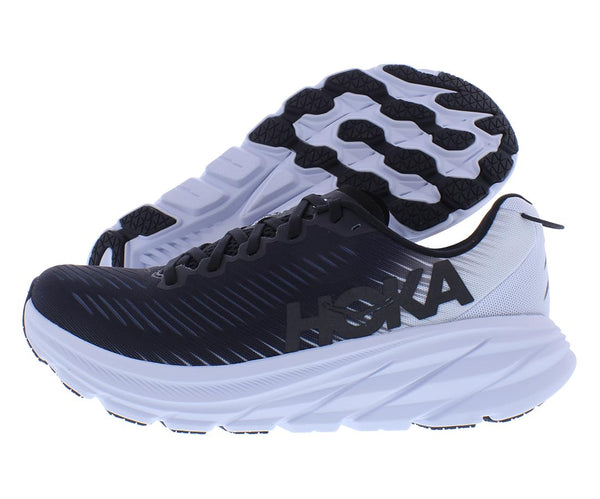 HOKA ONE ONE Rincon 3 Mens Shoes Size 11.5, Color: Black/White